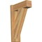 Ekena Millwork Traditional Block Rough Sawn Outlooker, Western Red Cedar, 6"W x 16"D x 24"H OUT06X16X24TRA05RWR - alternate 1